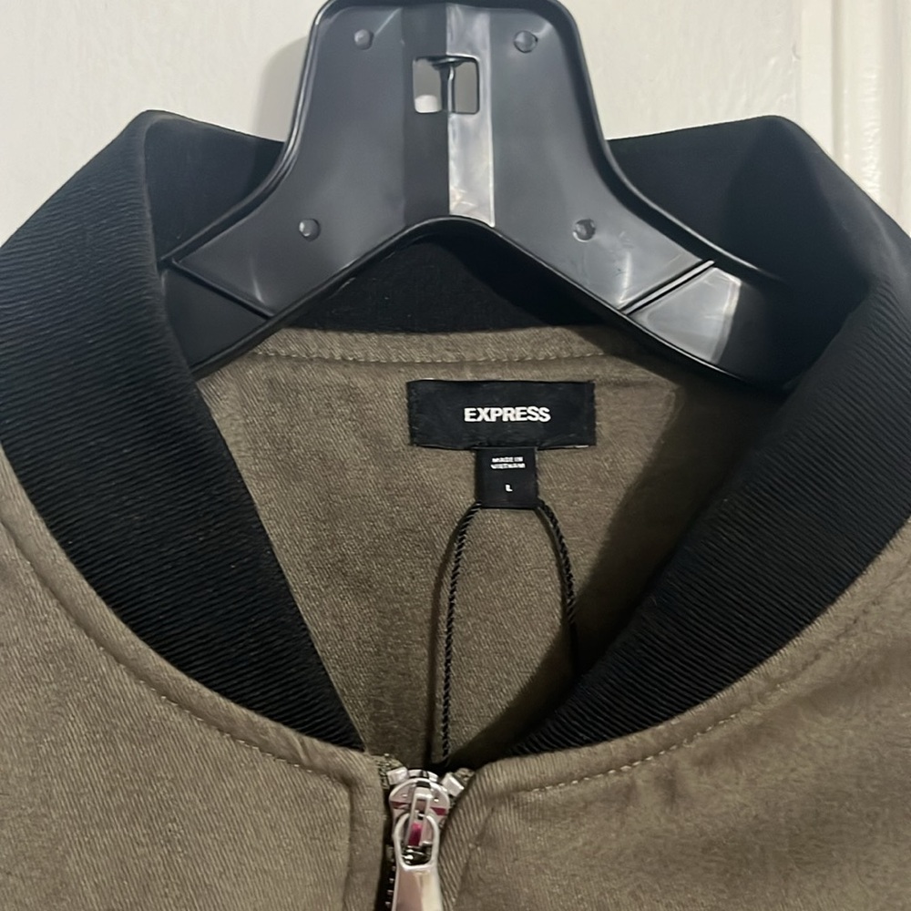 ✨zip bomber jacket✨ - Picture 4 of 7